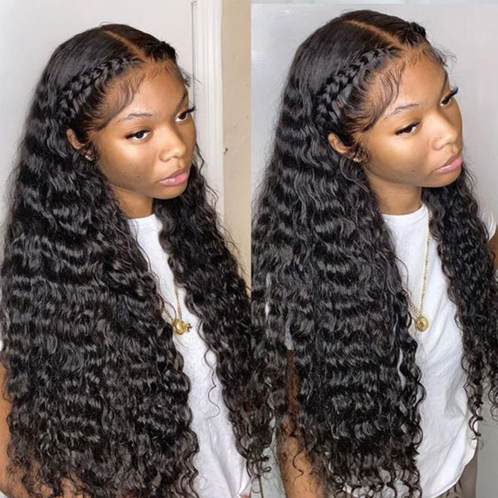 13x4 Water Wave Lace Front Wig