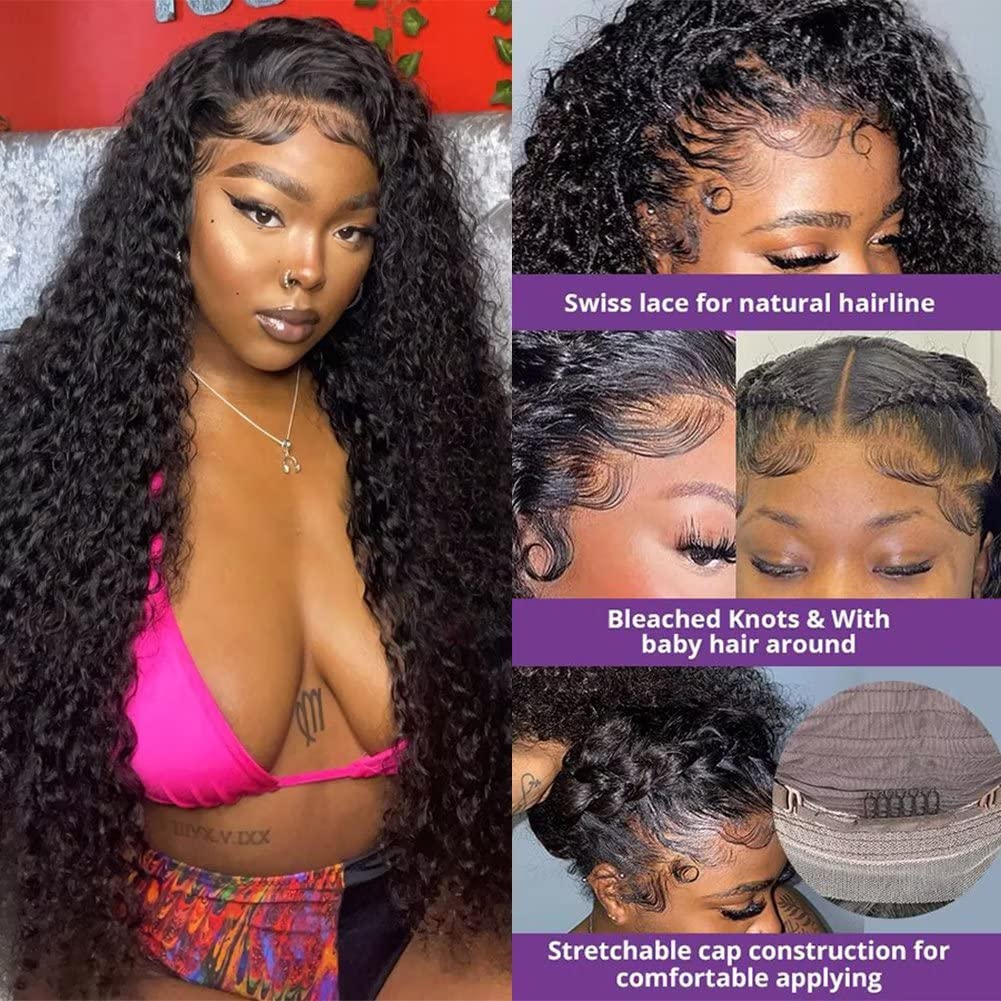 13x4 Water Wave Lace Front Wig